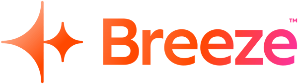 Breeze Logotype Horizontal - RGB Gradient
