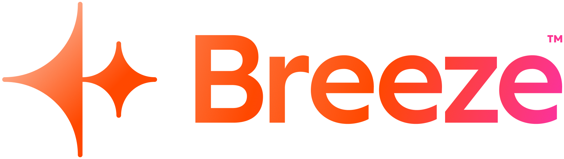 Breeze Logotype Horizontal - RGB Gradient